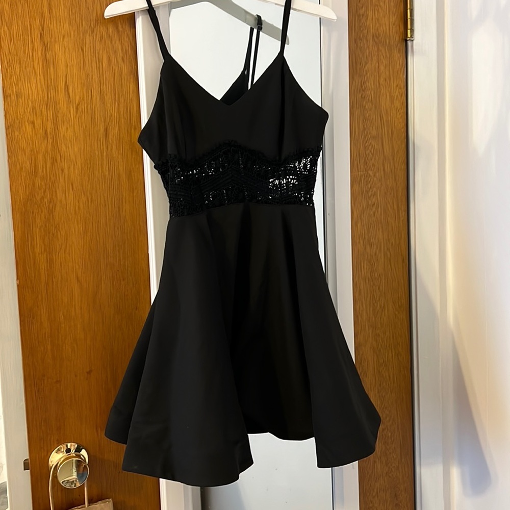 Xenia Boutique black mini dress